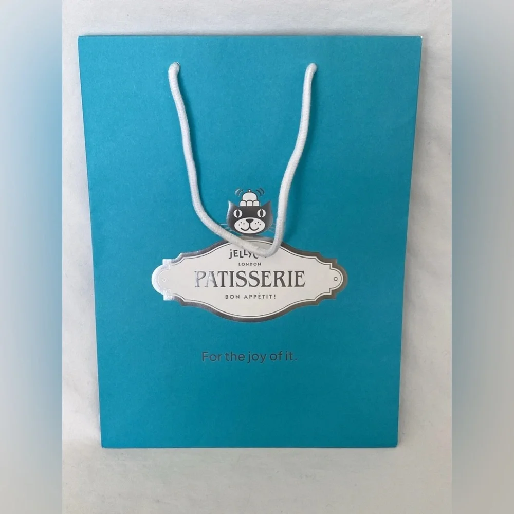 Jellycat COLLETTE TARTE AUX CITRON PARIS EXCLUSIVE Bag Pin Stickers NEW! - Picture 6 of 13